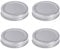 4 st¨¹ Edelstahl Deckel Ersatzdeckel Jar Lids f¨¹r Ball Mason Jar Einmachgl?ser