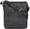 STILORD 'Easton' Kleine Messenger Bag Leder Schwarz Vintage Umhängetasche im Hochformat 10,1 Zoll Tablet Tasche für iPad DIN A5 Schultertasche Echtleder
