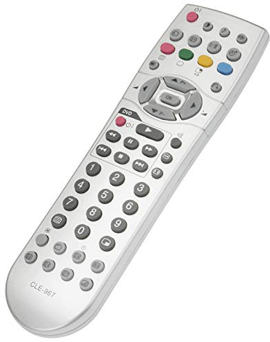 VINABTY CLE-967 Télécommande de Remplacement Compatible avec Hitachi TV 26LD6600A 26LD6R10 26LD6600 26LD6600B 32LD6600 32LD6600B 32LD6600A 42PD3200A 0U KV-32FX20A KV-32FX20B