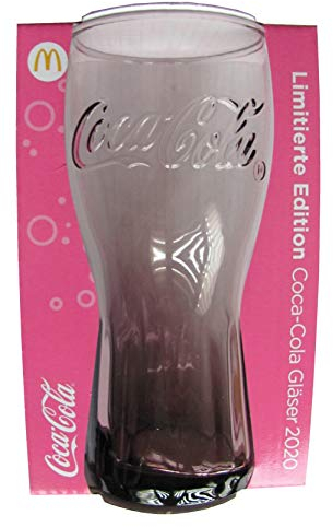 Coca Cola & Mc Donalds - Edition 2020 - Glas - Pink