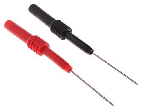 MISHITI Puntali Pin L95mm Flessibile Puntali per sonda di Prova Connettore da 1 mm Ago multimetro