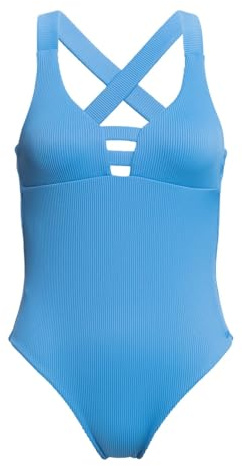 Roxy Love Rib Asia - One-Piece Swimsuit for Women - Badeanzug - Frauen - Blau.
