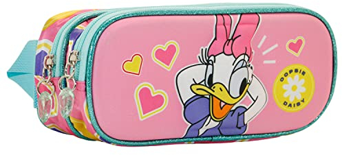 Disney Unisex 04248 3D Doppelfedermäppchen Oops, Rosa, Einheitsgröße