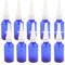 Bulk 10 Stück leere nachfüllbare Nasenspray-Flaschen aus Glas, 30 ml, Blau, 30 ml