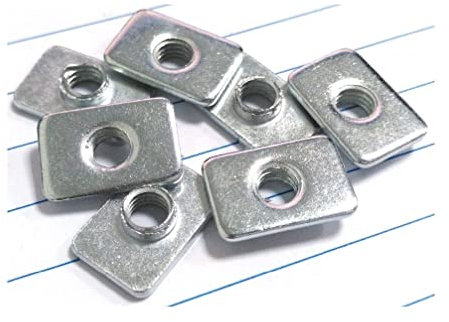 Etaclover Zkenshan-Rändelmuttern M3 Insertion-Nut-T-Slot-Muttern for 3D-Drucker-C-Strahl-Maschinen-T-Slot-Muttern for die Aluminium-Extrusion, 50pcs, Gute Verschleißfestigkeit