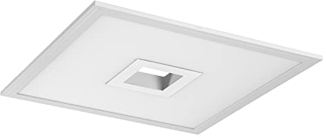 LEDVANCE SMART+ WiFi LED Panelleuchte, weiß, 24W, 2500lm, regulierbares Weißlicht, dimmbar, 2700 bis 6500K, Rahmen- und flächiges Hauptlicht, steuerbar per App, kompatibel mit Amazon, Google und Co.