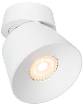 LUCIDE TRIGONO - Deckenstrahler - Ø 10,5 cm - 1xGU10 - Weiß