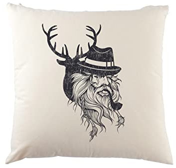 Urban Backwoods Odin Deer Kissen Dekokissen