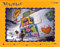 Poster Plakat James Rizzi Condor Kalender 1998 November Bird auf Boeing 757