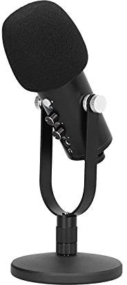 Zunate Computermikrofon, USB-Desktop-Mikrofon mit Verstellbarer U-förmiger Halterung, Tragbare Herzförmige Kondensatormikrofone für Live-Übertragung von Online-Karaoke, Plug-and-Play(Standard)