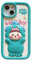 QoKcoahn Case for iPhone 11,Kawaii Phone Cases 3D Cartoon Cases Cute Funny Ugly Fish Girl Soft Silicone Rubber Shockproof Protective Case Women Girls fo
