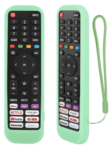 Funda de Mando Compatible con Hisense EN2G30H EN2AI30H EN2P30H, Funda de Mando para Hisense Smart TV A4FG A4CG 2022 Mando a Distancia Hisense TV VIDAA EN2H30H EN2D30H EN2B30H EN2J30H EN2A30