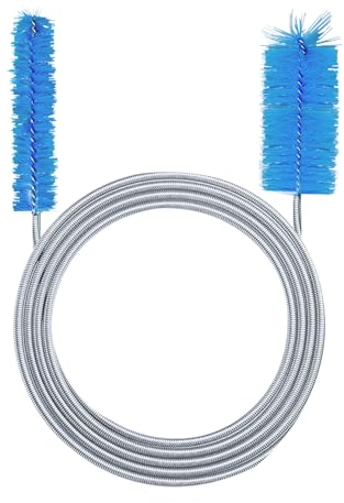 Aquarium Reinigungsbürste, 155cm Doppelkopf Flexible Reinigungsbürste Aquarium Schläuche Filter Rohrbürste für Aquarium Rohre Aquarienreinigungsbürste Schlauchreinigungswerkzeug Schlauchreiniger