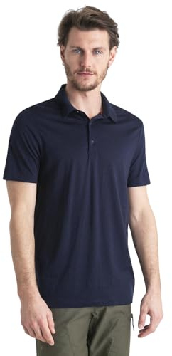 Icebreaker Herren Men Merino 150 Tech Lite Ss Polo Herren Merino 150 Tech Lite Ss Polo