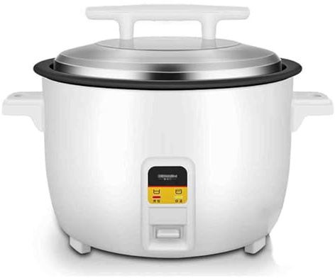 LNJZMDSS Cuociriso Grande Capacità Ciotola Interna Rimovibile Con Rivestimento Antiaderente Mensa Hotel Commerciale Hotel Casa Cuociriso Grande Vecchio Stile 4-40 Persone,8l