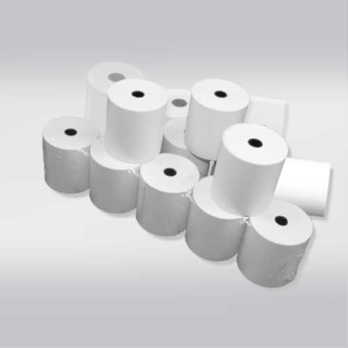 50 x Thermorollen Bonrollen BPA frei 80 mm x 80 m x 12 mm - 80x80x12, optimal geeignet für POS-Drucker von Epson, Bixolon, Metapace, SNBC, Orderman, Sewoo, Star, Citizen u.v.a.