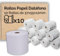 Pack de 10 Rollos de Papel Térmico 57x55x12mm - Papel para Tickets de Datáfonos, Cajas Registradoras y TPV - Sin BPA, Calidad y Durabilidad