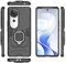 HAOYE Cover per VIVO V40 5G con 360 Gradi Girevole Anello, Armor Custodia con Supporto Magnetico Auto, Silicone TPU e PC Protettiva Bumper Case. Nero