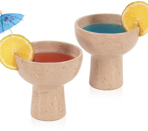 Radicaln Vasos para margarita, juego de 2 (Verona)