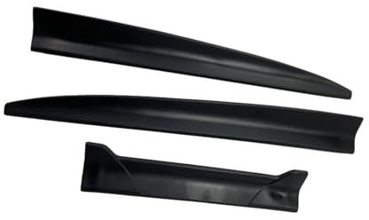 Spoiler Flügel Auto Universal Heckspoiler Dachspoiler Limousine Fließheck DIY Länge Für E90 Für E60 Für E46 Für E36 Für F10 Für F30 Für F20 Spoiler Wing(Style1 matt Black)