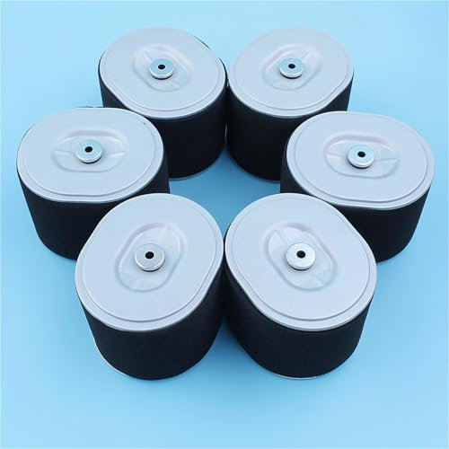LALAL 6x elemento limpiador de filtro de aire for Honda GX390 GX340 188F 11HP 13HP generador motores de cortacésped 17210-ZE3-010, 17210-ZE3-505