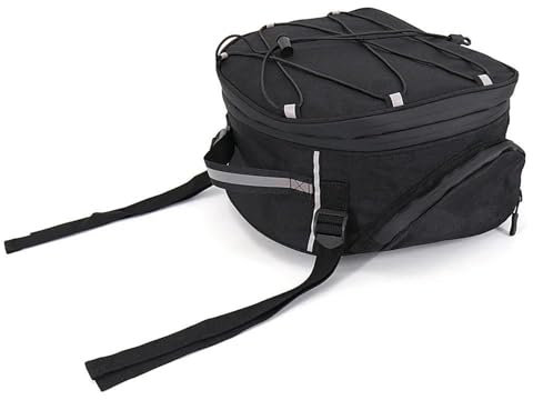 NOHEEU Modestil Motorrad Hecktasche Multifunktionale, Langlebige Rücksitztasche Reiterrucksack Für B&MW R1300GS R1300gs R 1300 GS R1300 GS