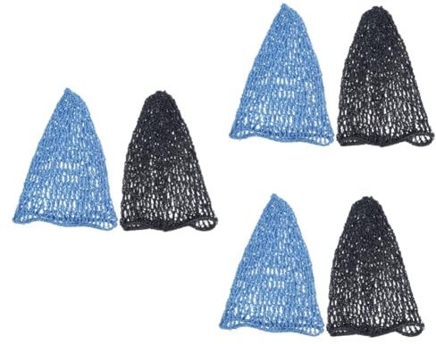 VANZACK 6stücke Haarnetz Schlafmütze Elastische Haarnetze Für Lockenwickler Und Perücken Schützendes Accessoire Gegen Haarbruch