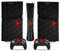 Antigraffio Per PS5 Pro Skin Disc Edition & Per PS5 Pro Skin Digital Edition Console Controller Vinyl Cover Skins Wraps Scratch Resistant Compatible 09481 Senza Schiuma(Disc Version)