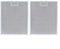 2 filtros para campana extractora, 325 x 340 x 9 mm, 5 capas, filtro de grasa de malla de aluminio para campanas y rejillas de ventilación, atrapa eficazmente la grasa
