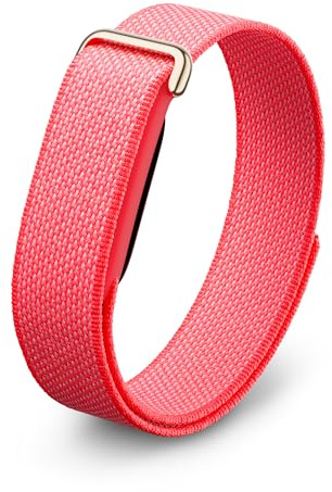 Google Fitbit Air – Aktivitätstracker ohne Display mit Fitness-Tracking, Herzfrequenzmessung und Schlafanalyse – personalisiertes KI-basiertes Coaching – bis zu 7 Tage Akkulaufzeit – Berry