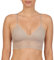 DKNY Damen Moderner, Ungefütterter Halbschalen Spitze Demi BH, Undurchsichtige, champagnerfarben, 85C
