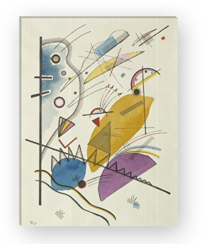 Wandkings Leinwandbilder von Wassily Kandinsky - Wähle ein Motiv & Größe: Durchgehender Strich - 60 x 80 cm
