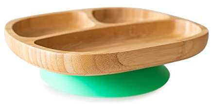 Rascals Toddler Eco Assiette en Bambou Unisexe Vert Taille Unique