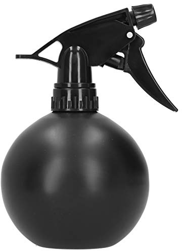 Agatige 17 Unzen Wassersprühflasche für Pflanzen, kleine Metallgießkanne einstellbare Pflanze Mister Sprühflasche Wassersprühflasche(Schwarz)