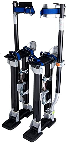 Stelzen Maler, Arbeitsstelzen Fur Trockenbauer, Handwerkerstelzen Stelzen Für Trockenbauer Deckenbauer Maler Einstellbare Aluminiumstelzen Werkzeug 45-75cm
