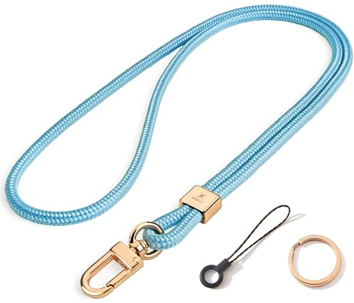 SENLLY Schlüsselband für Schlüssel, Originellem Minimalistisch Design Ausweishülle Umhängeband