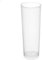 Tradineur - Pack de 10 vasos de tubo reutilizables de plástico, extra resistentes, 100% reciclables, higiénicos, apilables, aptos para lavavajillas, 14,7 x 6 cm, 300 ml