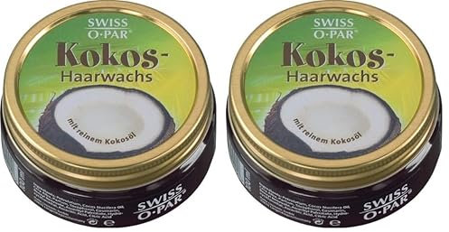 Swiss-O-Par Swiss-o-Par Kokos Haarwachs (Packung mit 2)