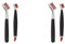 OXO 1285700 Good Grips Bürsten-Putzset zur Tiefenreinigung – orange (Packung mit 2)