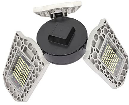 Mikikit Plafoniere A LED Lampadario Da Garage Plafoniera A LED Lampadario In Plastica Resistente All'Acqua Plafoniera LED