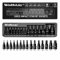 WinHolder 15pc Impact Torx Bit Socket Set 1/4 3/8 1/2 T6-T70 TRX-Star