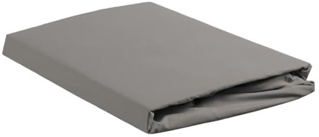 Ambiante Baumwolle - Spannbettlaken - 200x210/220 - Grau