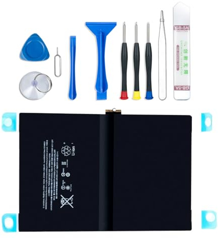 A1664 Battery Compatible with iPad Pro 9.7 2016 Edition A1673 A1674 A1675 3.82V 7306mAh 27.91Whr with Installation Tools