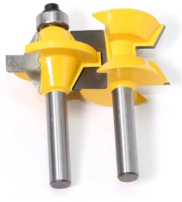 2 Stücke 8 Schaft Router Bit Set 120 Grad Holzbearbeitung Nut Meißel Cutter Werkzeug