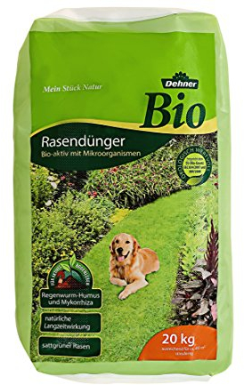 Dehner Bio Rasendünger, 20 kg, für ca. 400 qm