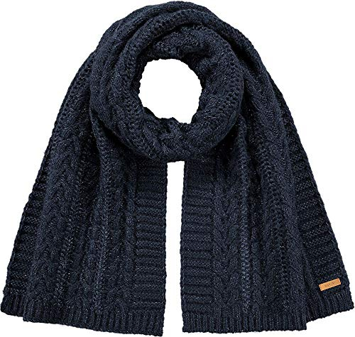 Barts Damen Anemone Scarf Schal, Blau (NAVY 0003), One size (Herstellergröße: UNI)