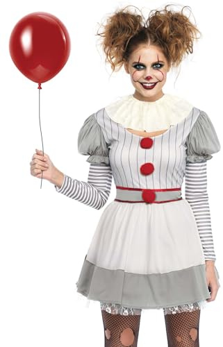 Leg Avenue 8672904101 Clown Panamahut, Damen, (Multicolor), (Herstellergröße: X-LargeUk 16-18)