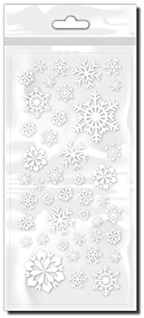 style4Bike Schneeflocken winterliche Schneeflocken als Rahmen Aufkleber Set für Fahrrad ✓ wetterfeste Aufkleber ✓ | D00038