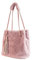 Ulisty Damen Herbst Winter Kunstpelz Schultertasche Plüsch Handtasche Flauschige Beuteltasche Quaste Umhängetasche Rosa