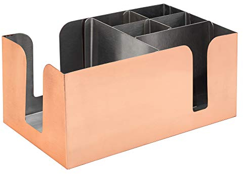 Copper Bar Caddy - Napkin Holder, Bar Tidy, Bar Organiser, Bar Caddies, Utopia Barware